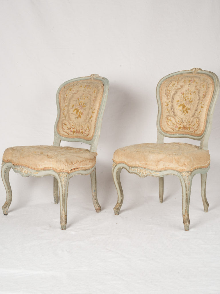 Elegant antique Louis XV chairs