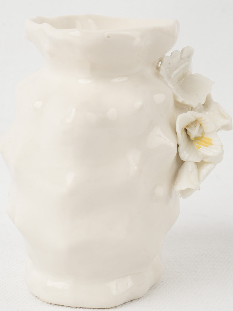 Enchanting handcrafted petite floral vase
