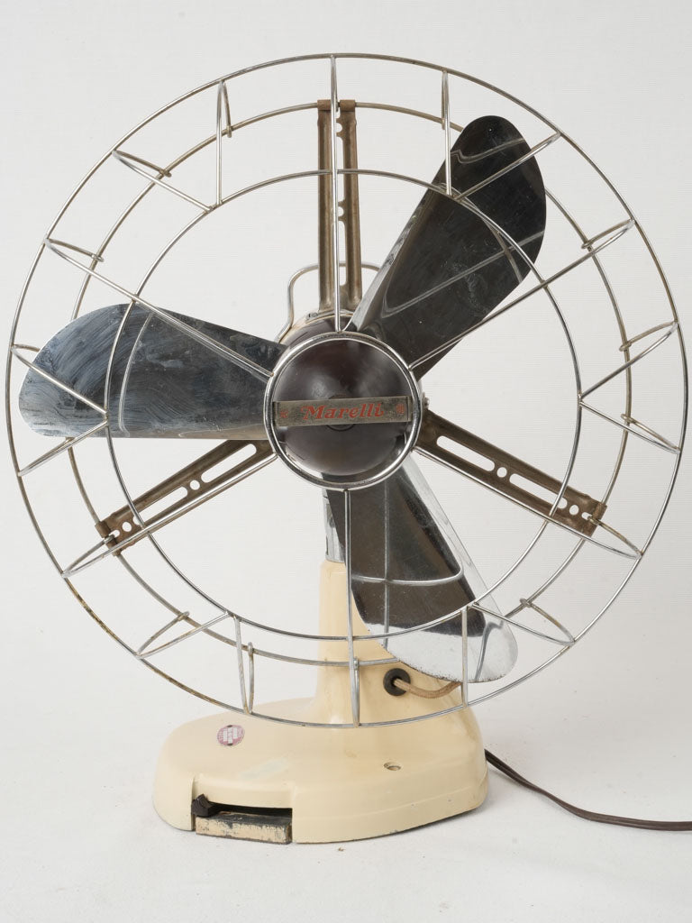 Classic 1930s Marelli Metal Fan