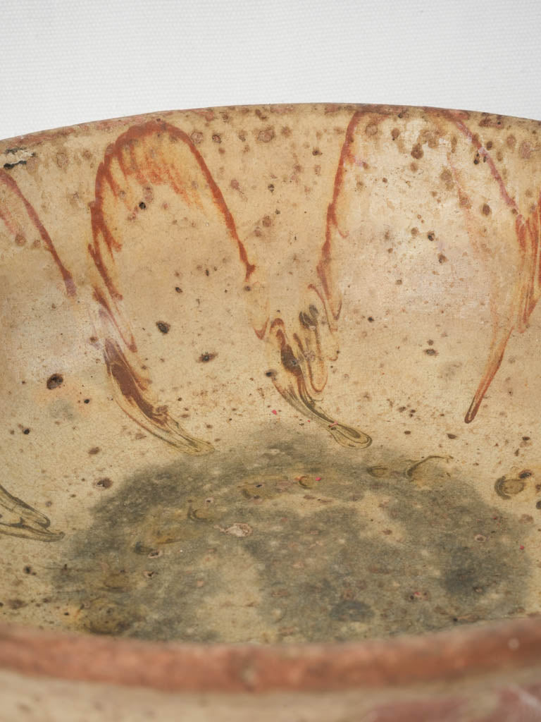 Handcrafted rustic Frenchware