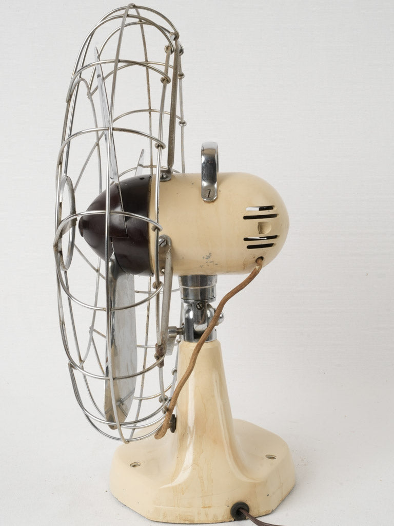 Timeless Italian Bronze Electric Fan