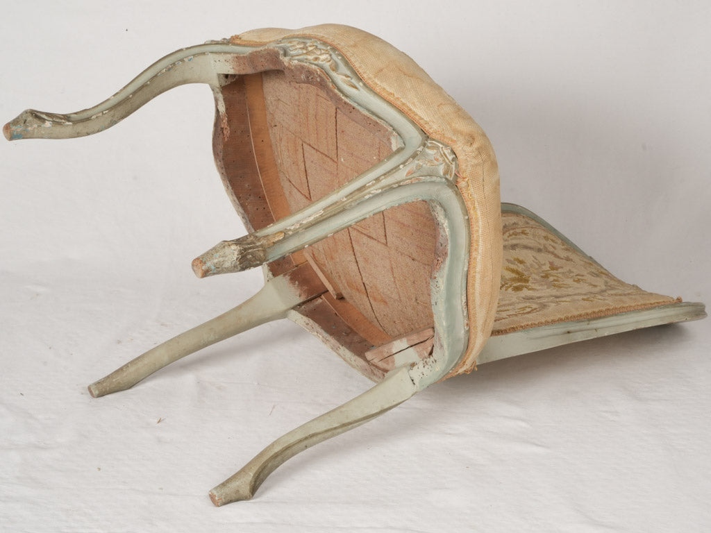 Delicately curved romantic chairs
