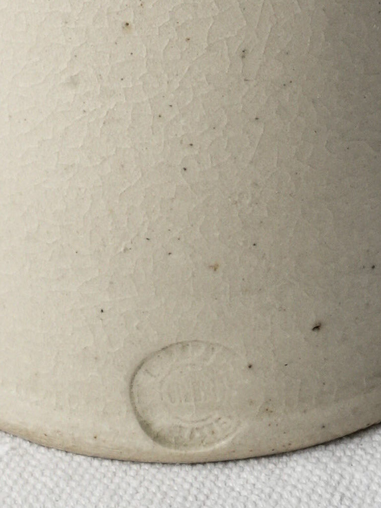 Vintage craquelure stoneware jug