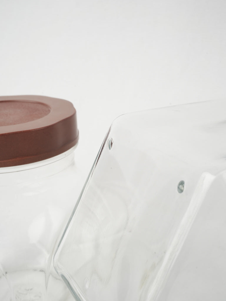 Traditional French truffle storage jars