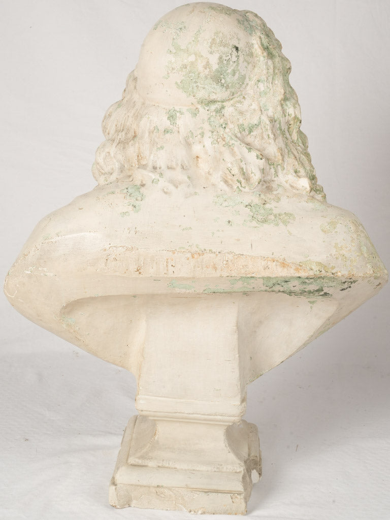 Elegant aged patina decor piece