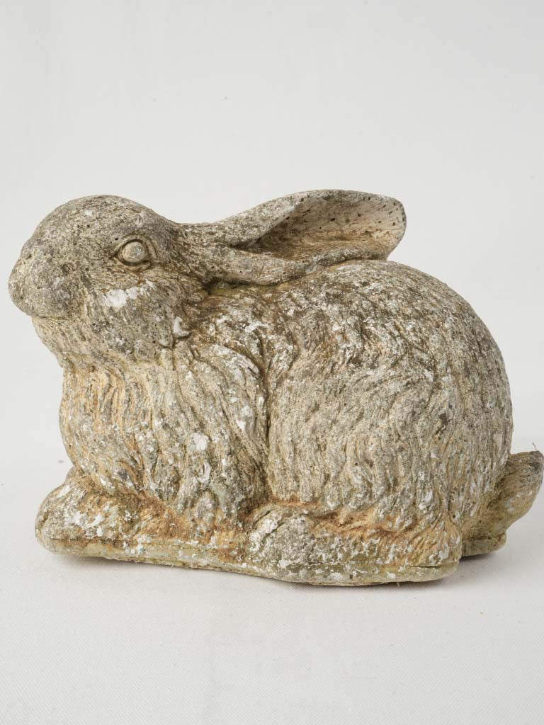 Aged patina stone garden ornament