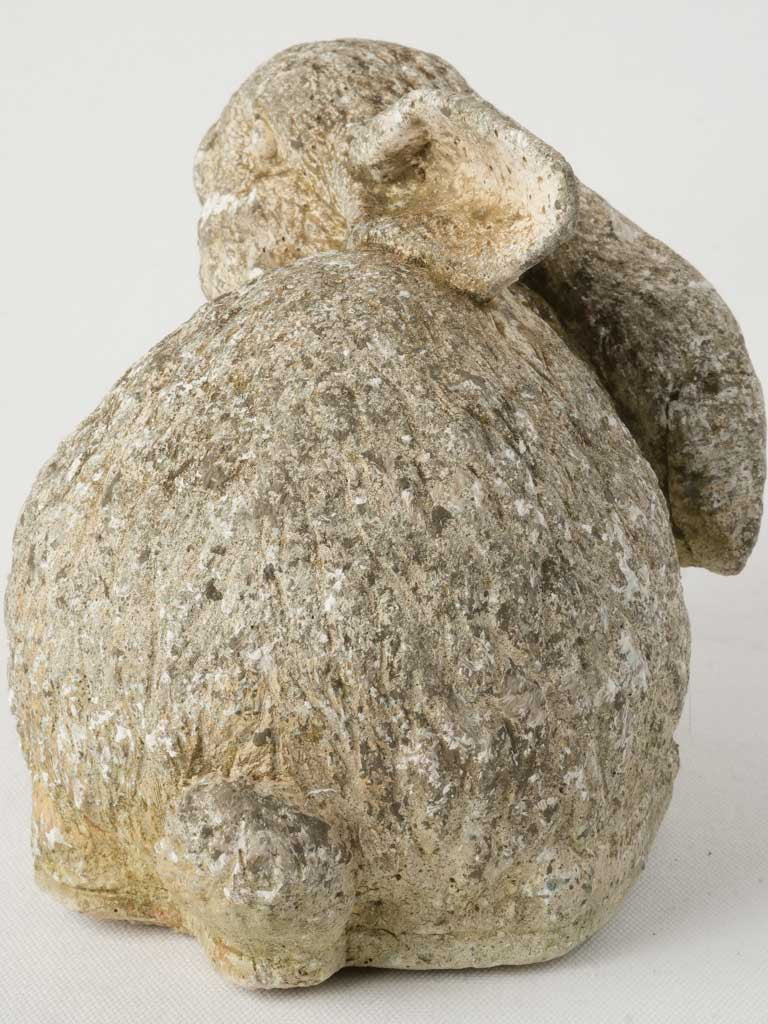Charming cottage-style animal figurine