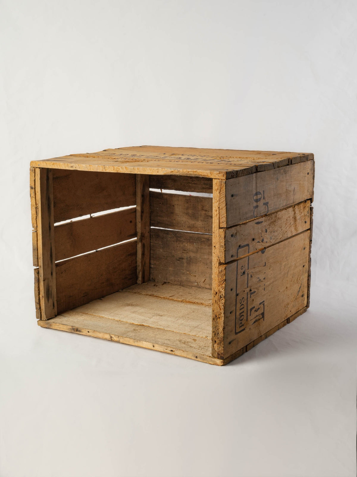 Antique Mercier Champagne Shipping Crate - 18" x 19¼"