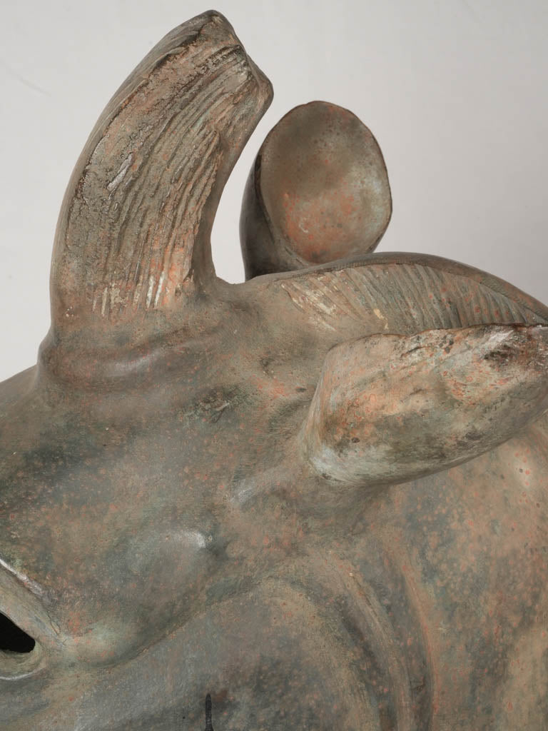 Classical antiquity inspired horse statue