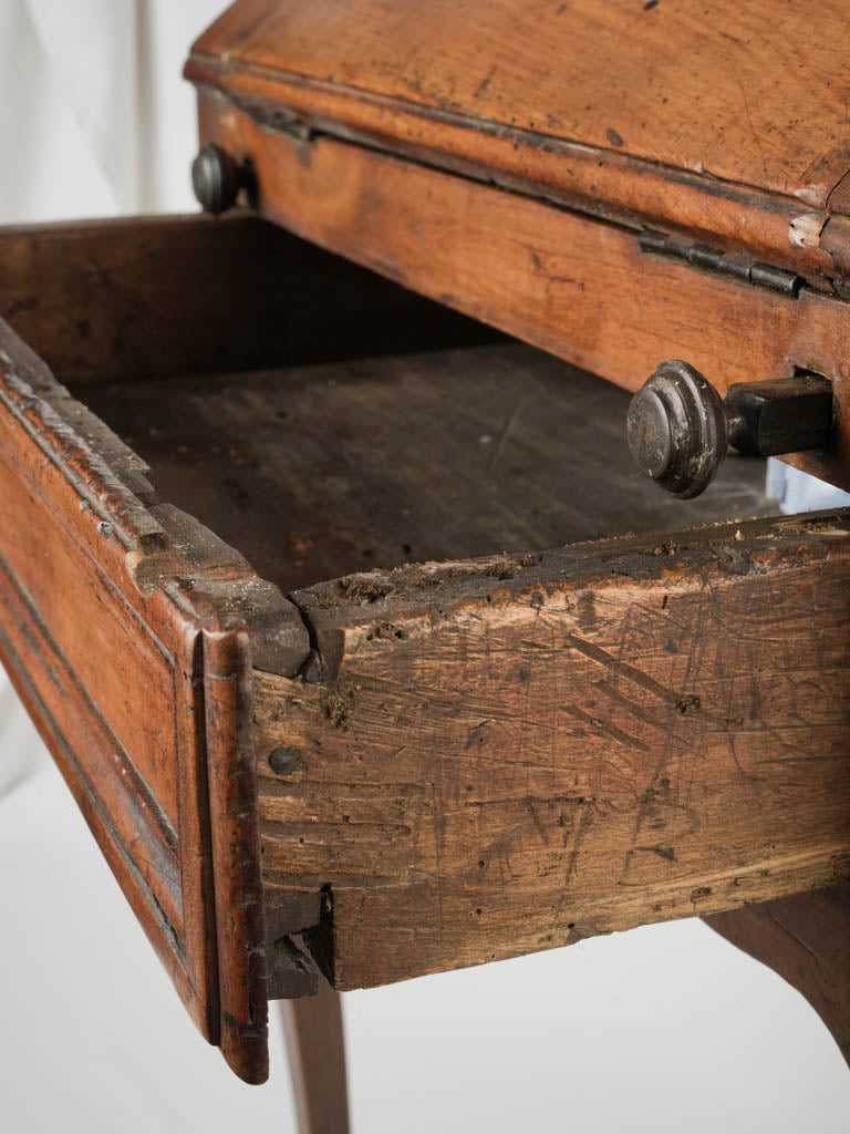 Delicate French countryside secretary table