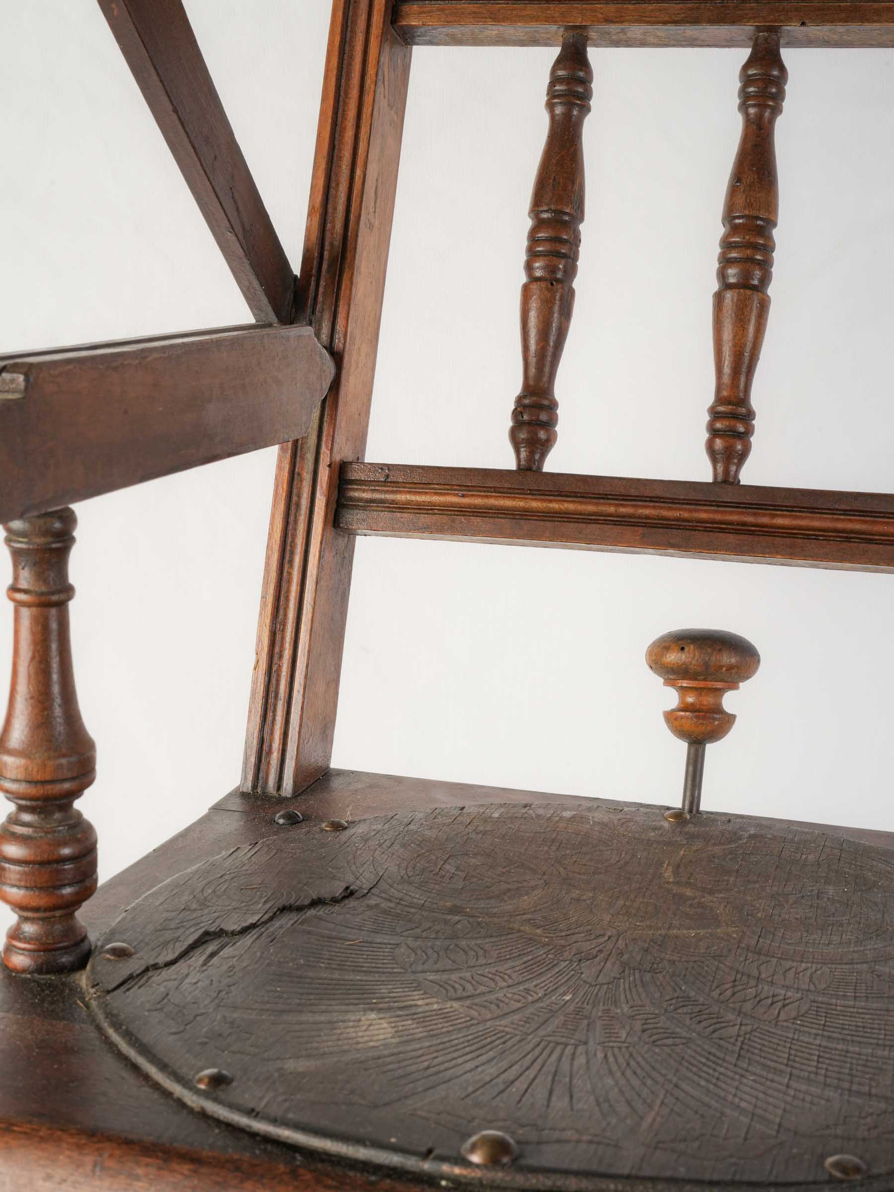 Late 19th-Century French Metamorphic Child’s High Chair, Rocker and Rolling Chair - 38¼"