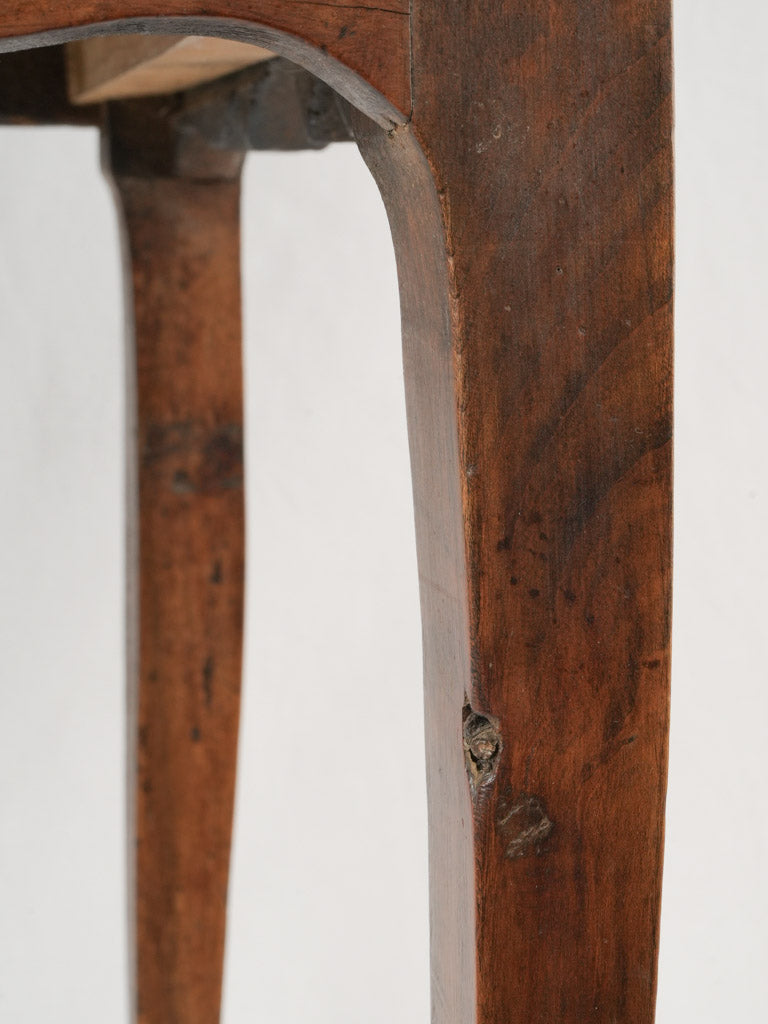 Small French rustic secretary writing desk