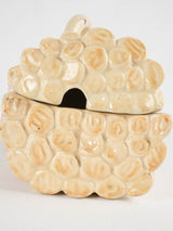 Collectible Majolica vegetable motif basket