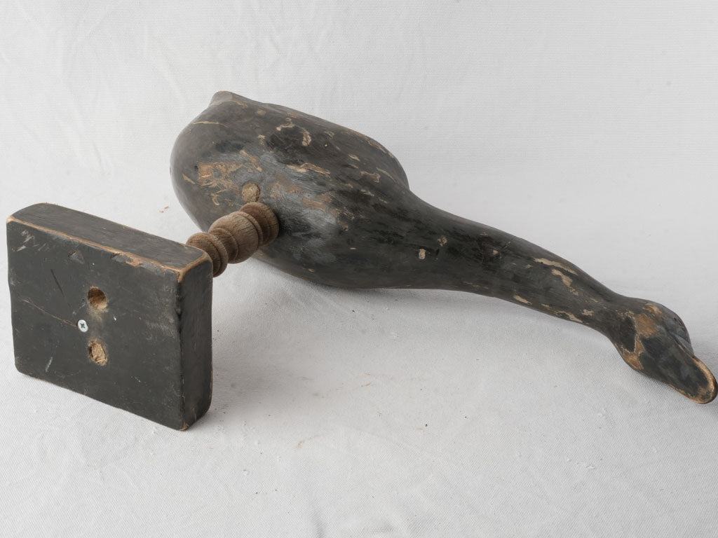 Elegant mid-century wooden focal point