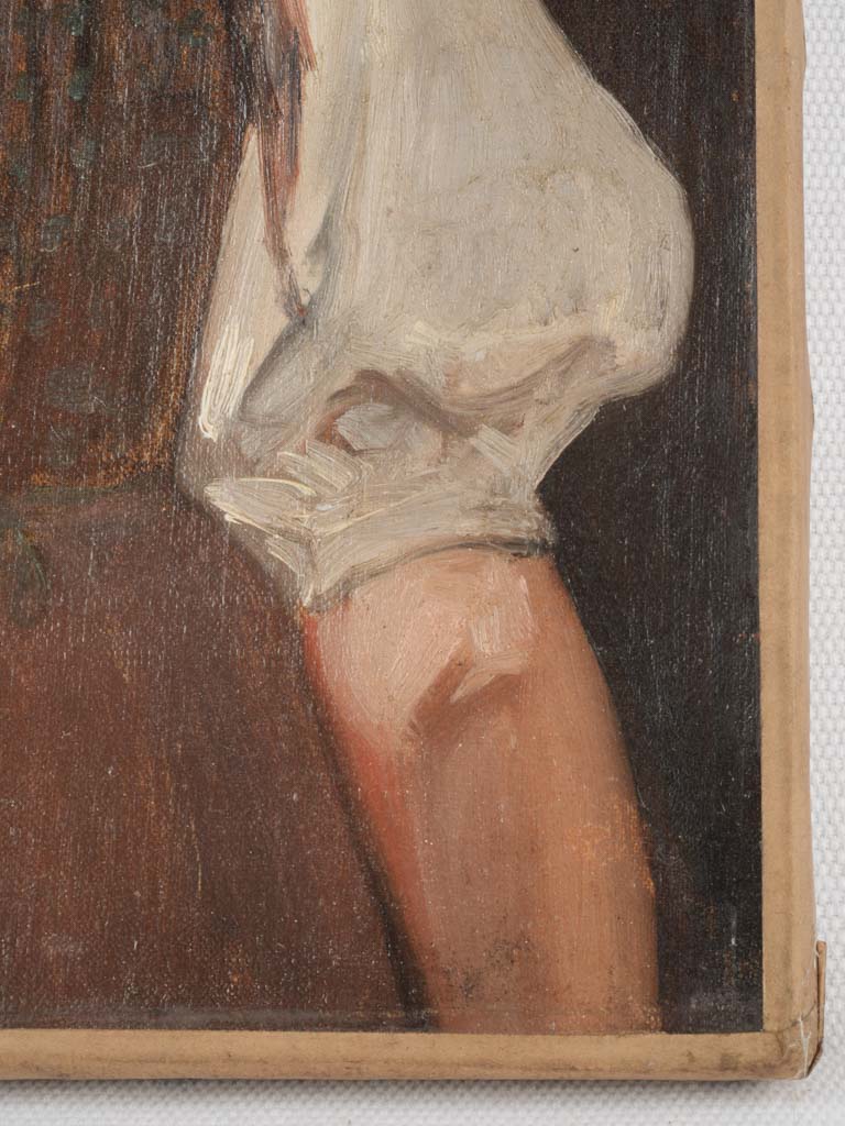 Classic Swiss-inspired oil masterpiece