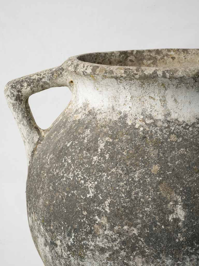 Modernist simplicity Swiss cauldron planter