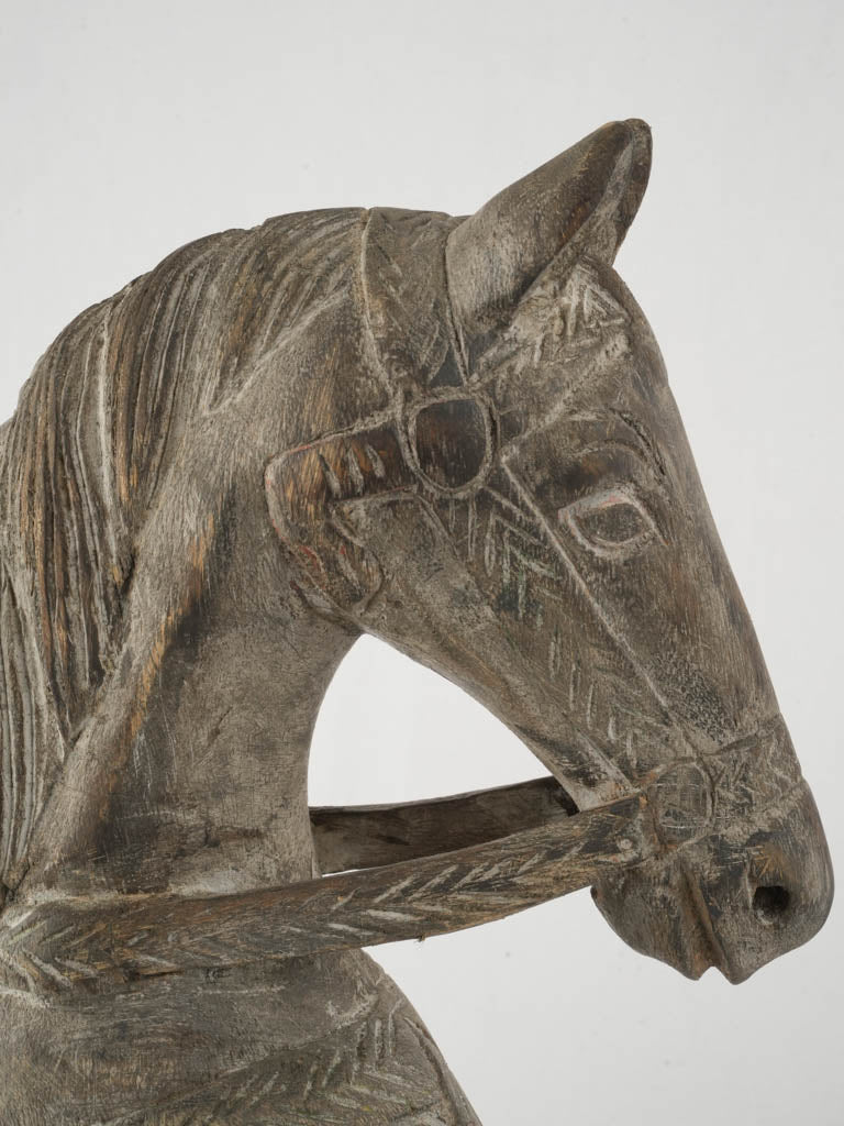 Timeless gracefully crafted horse statue