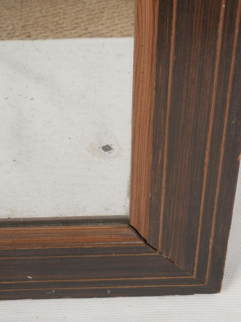 Refined decorative trumeau mirror