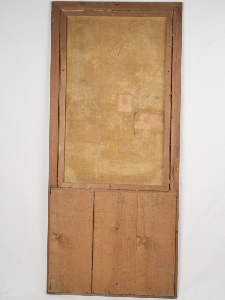 Soft-toned country scene mirror