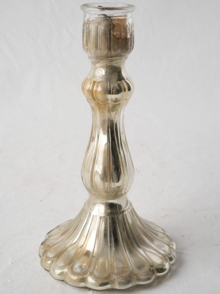 Vintage luminous glass holder