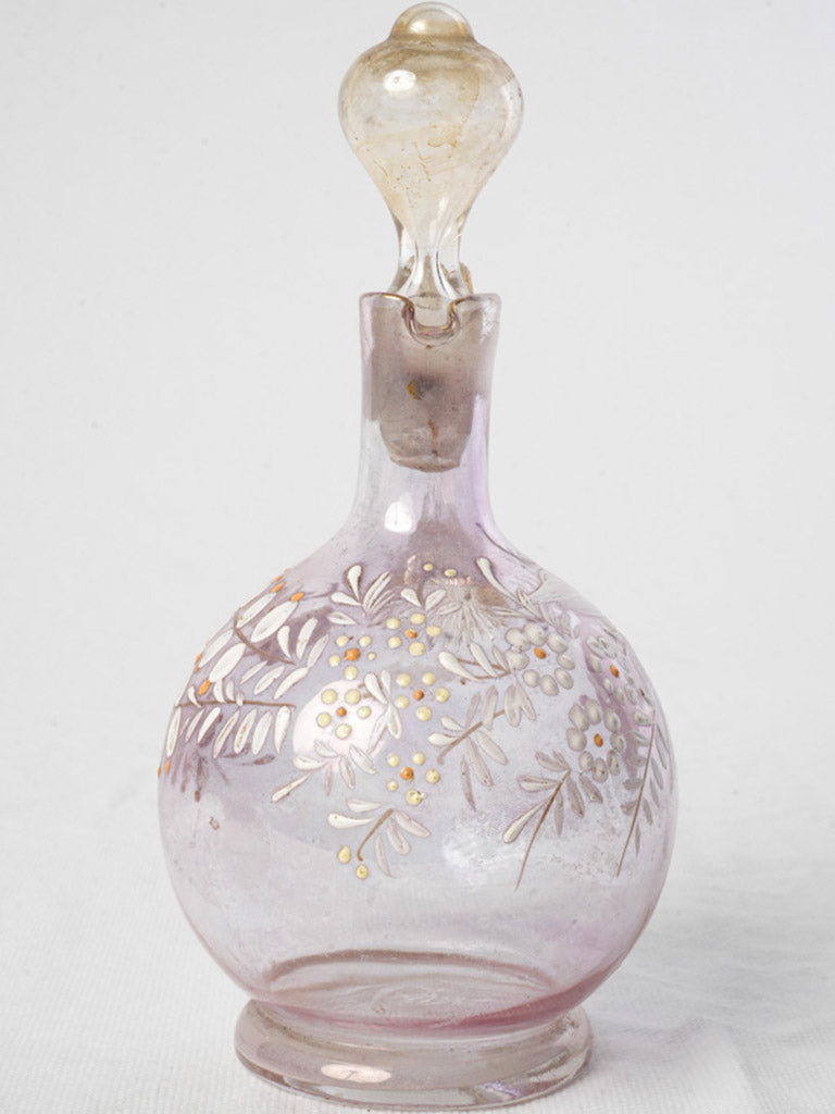 Petite Antique French Blown Glass Carafe Circa 1900 - 8¼"