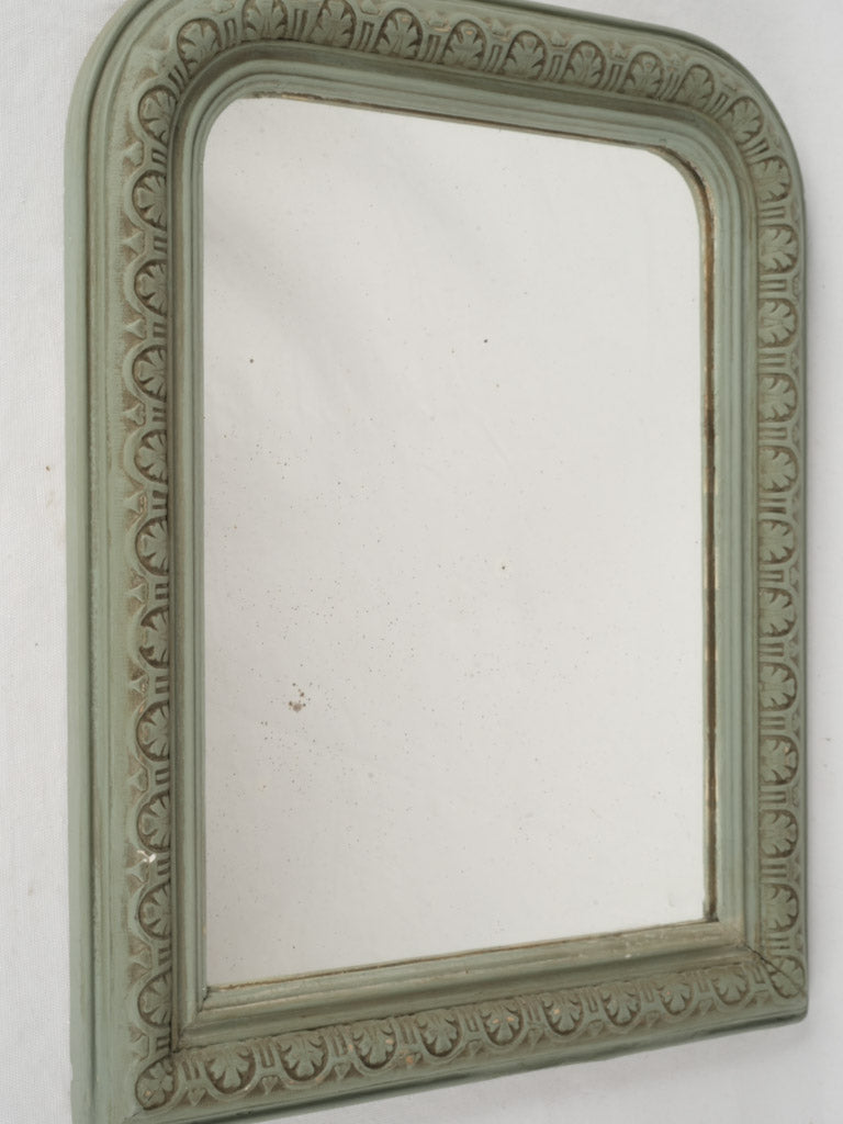 Curved French-style decorative mirror