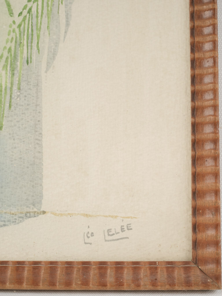 Timeless watercolor representation of Arles