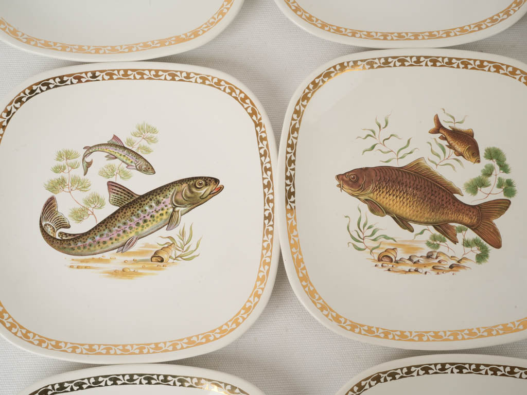 Exquisite High-Quality Longchamp Faience Dishes