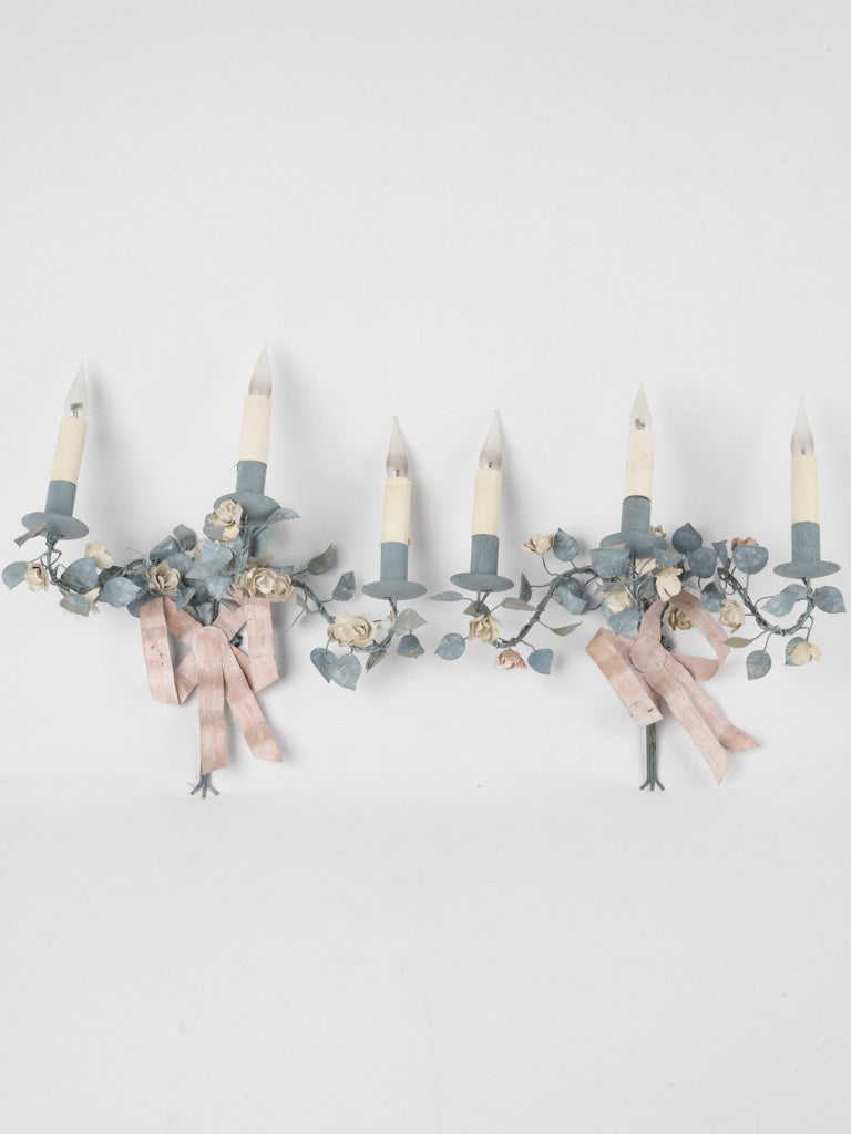 Vintage French Carpentras light fixtures