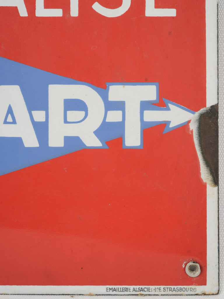 Provencal Util detergent sign