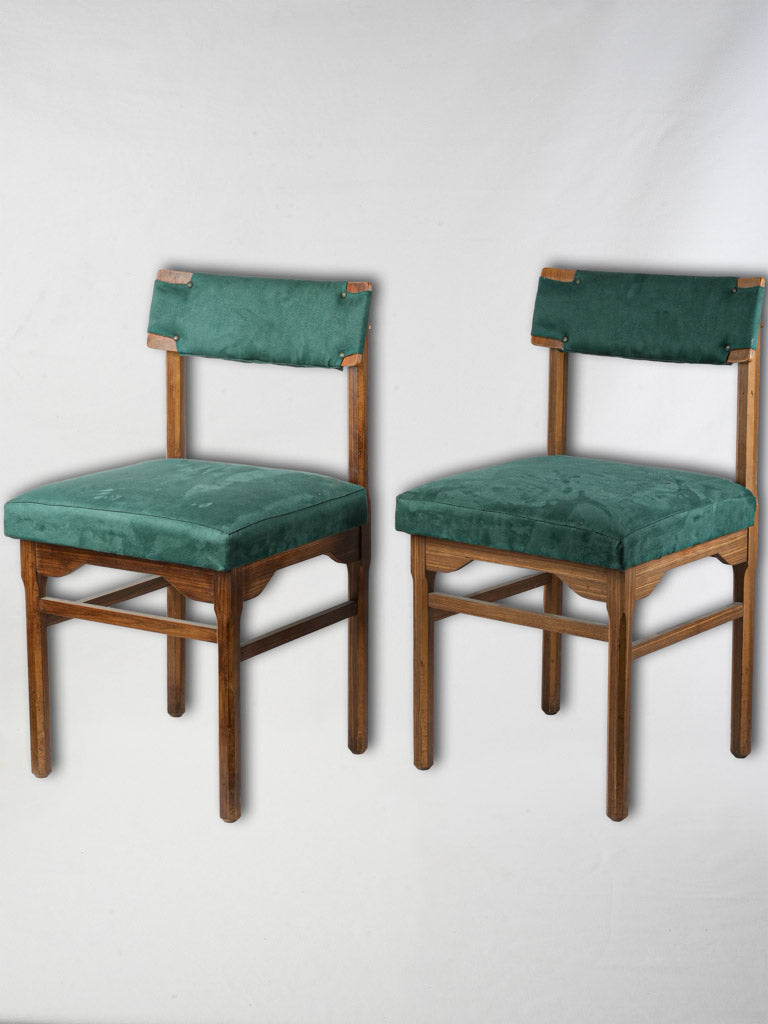 Mid-century sophisticated dining chairs
