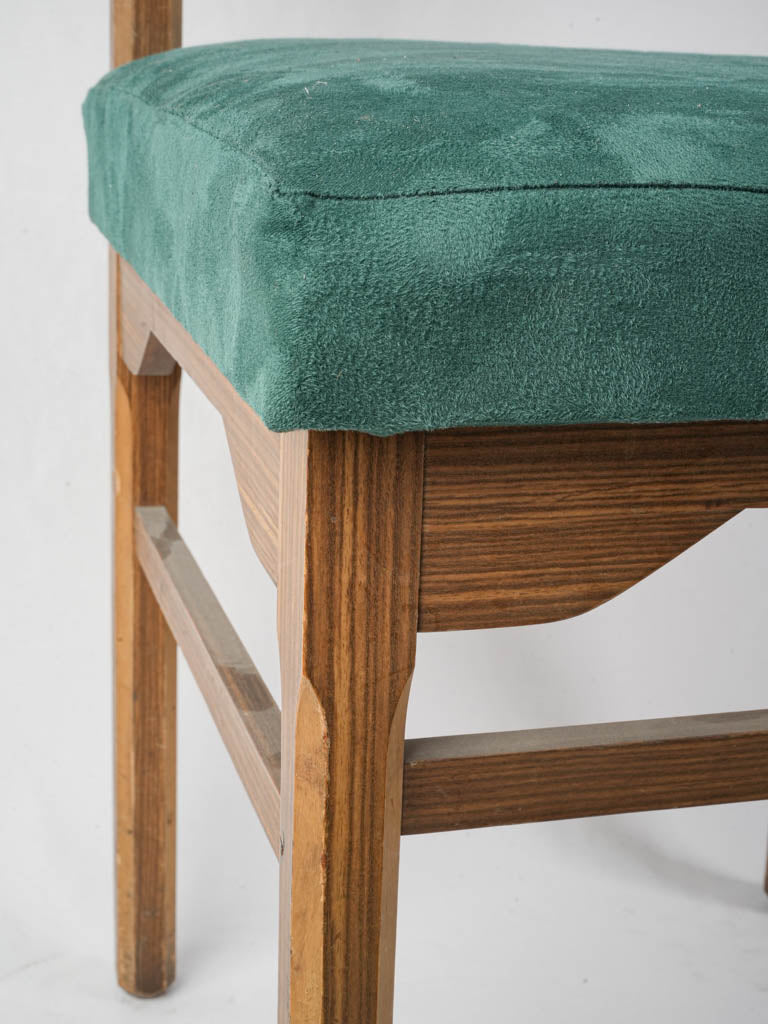 Accent rich green chairs