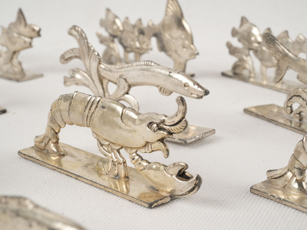 Charming seaside knife rests assortment