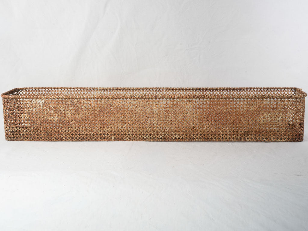 Textured 1950s garden container