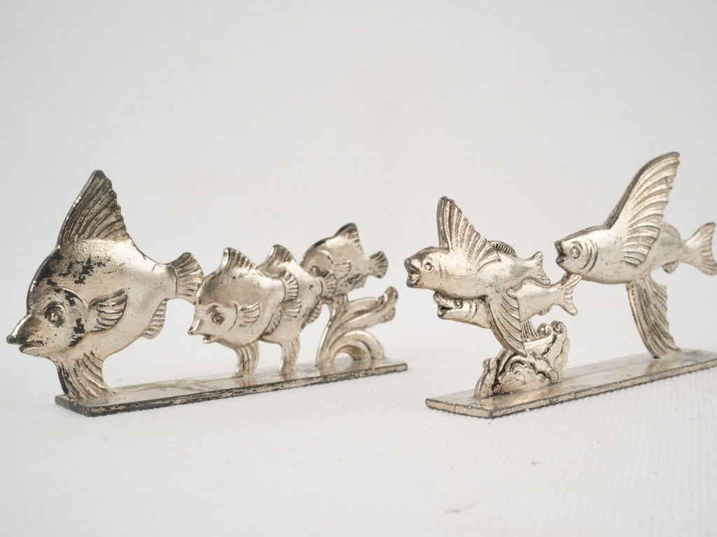 Time-honored, sea creatures knife rests