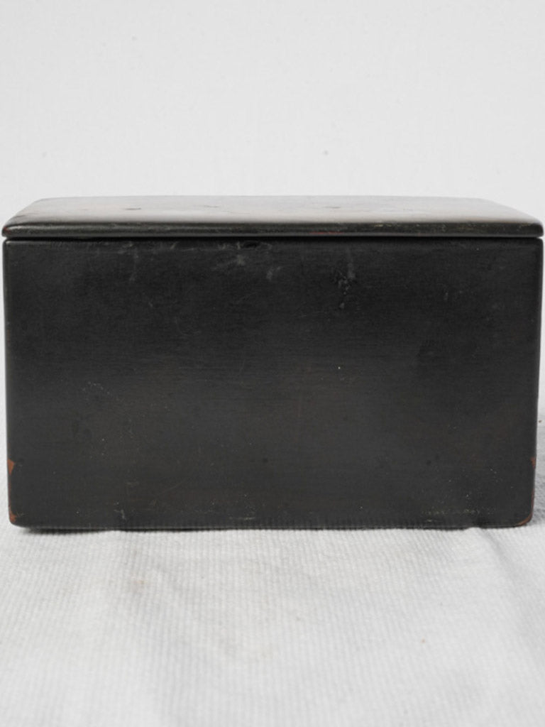 Aged sheen decorative caddy