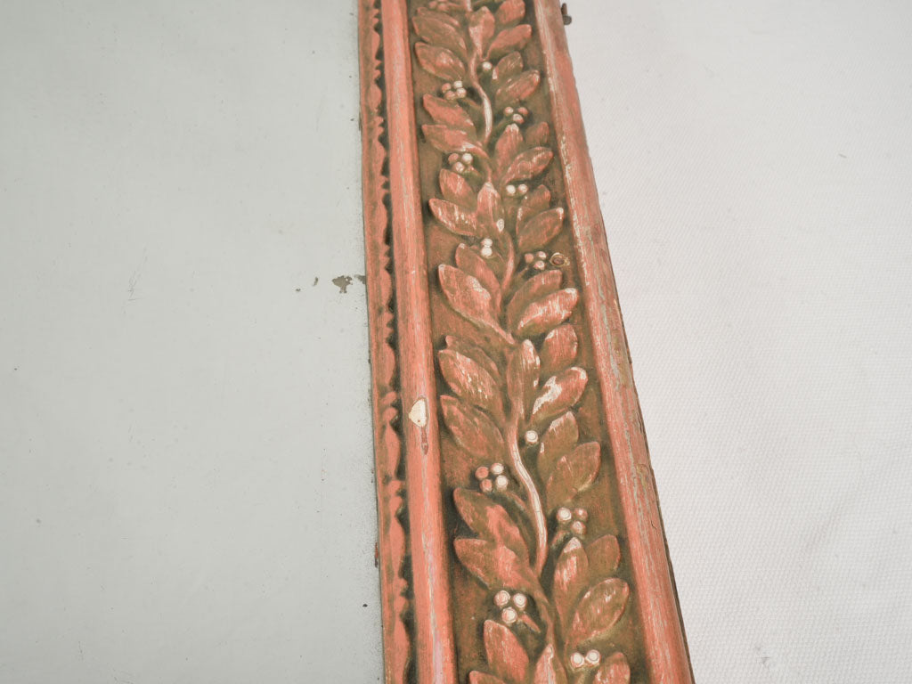 Timeless reddish undertone stylish mirror