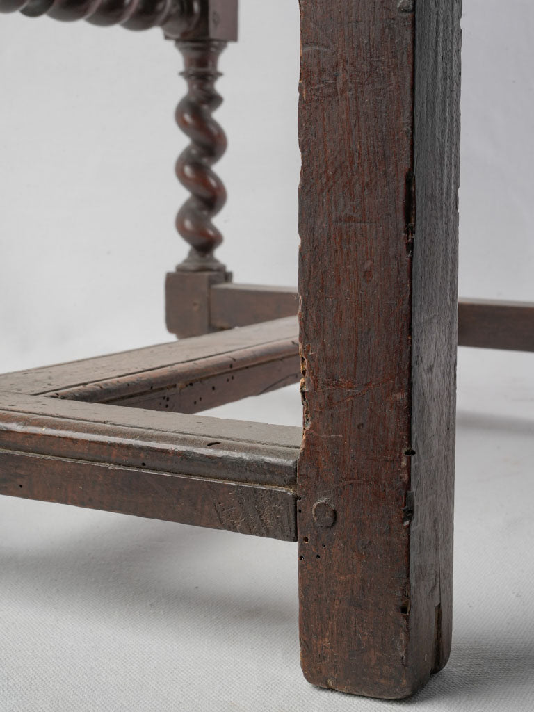 Elegant period-style armchair
