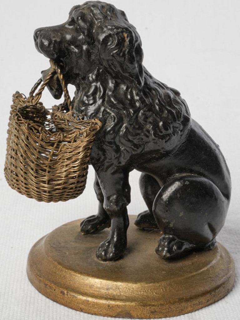 Finely Modeled Dark Patina Statue