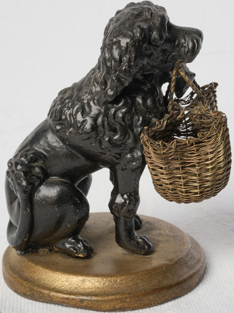 Expressive Gaze Canine Figurine