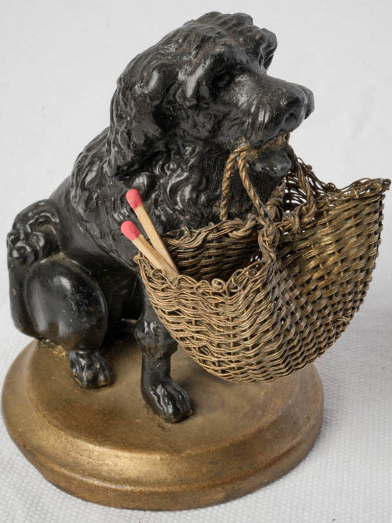 Elegant Brass Wire Basket Holder