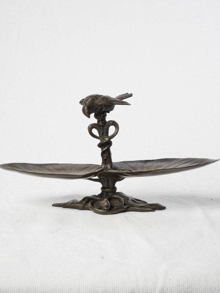Vintage ornate bronze sculpture
