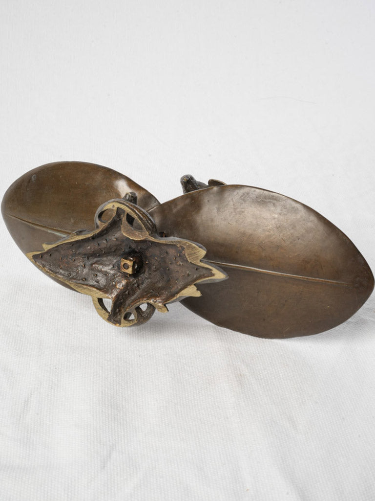 Historic French animalier dish
