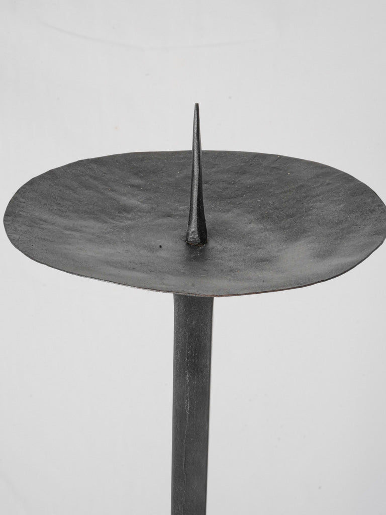 Textured 1950s candlestick
