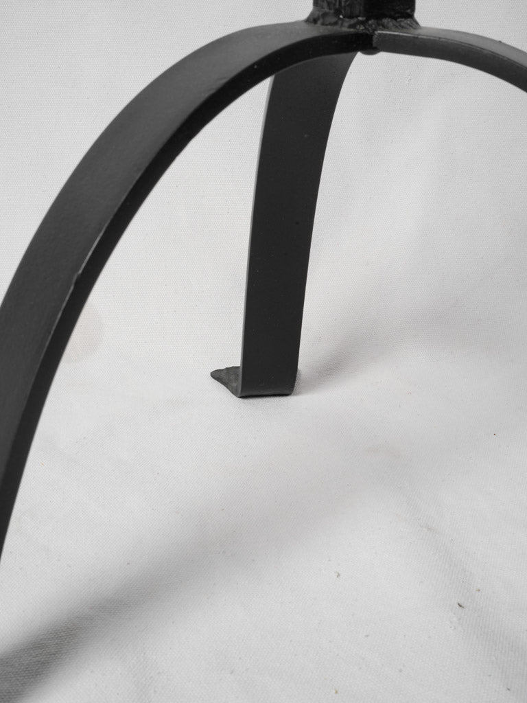 Sculptural minimalist candlestick