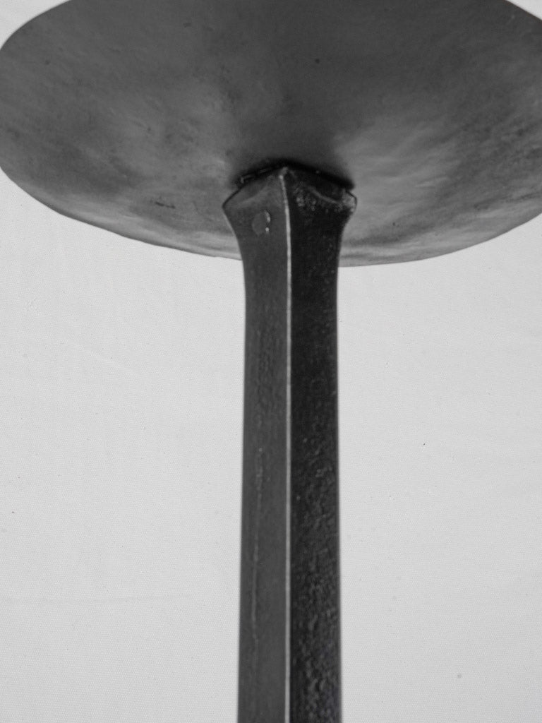Timeless wrought iron candlestick