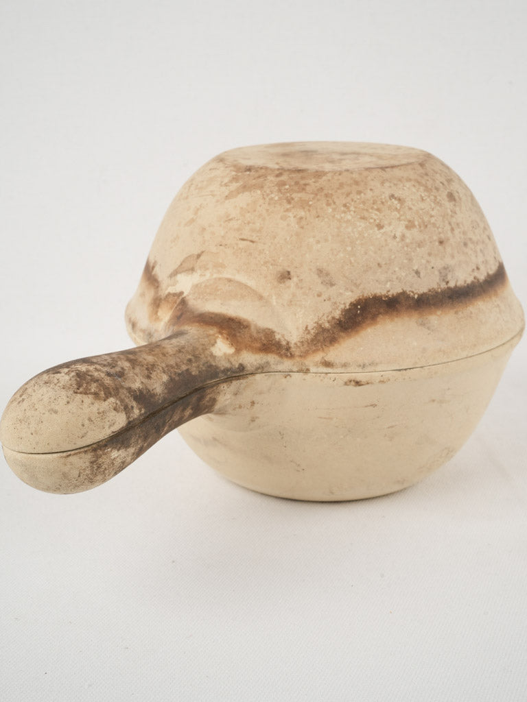Handcrafted terracotta cooking vessel