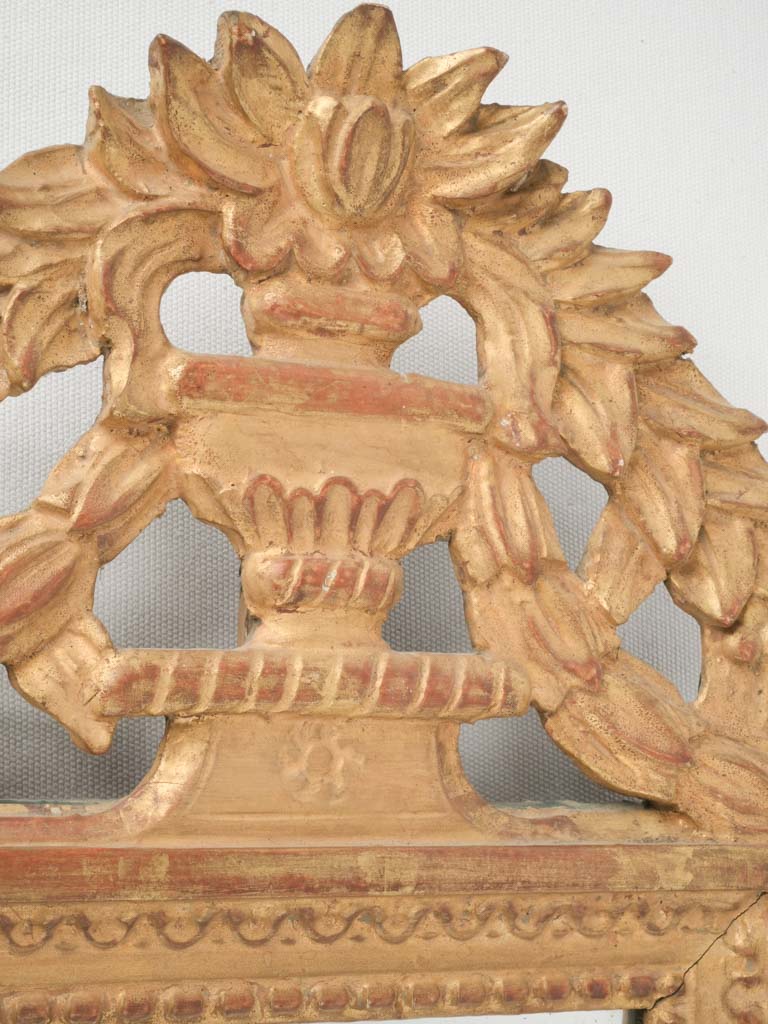 Luxurious ornate giltwood mirror