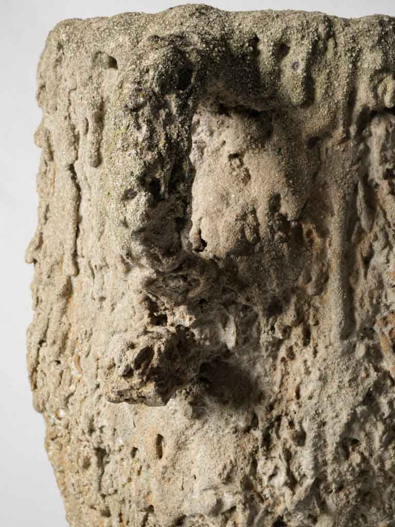 Durable cement garden planter