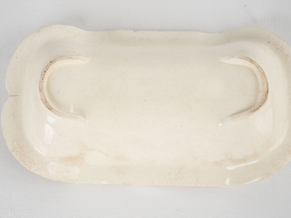 Decorative French-origin asparagus server